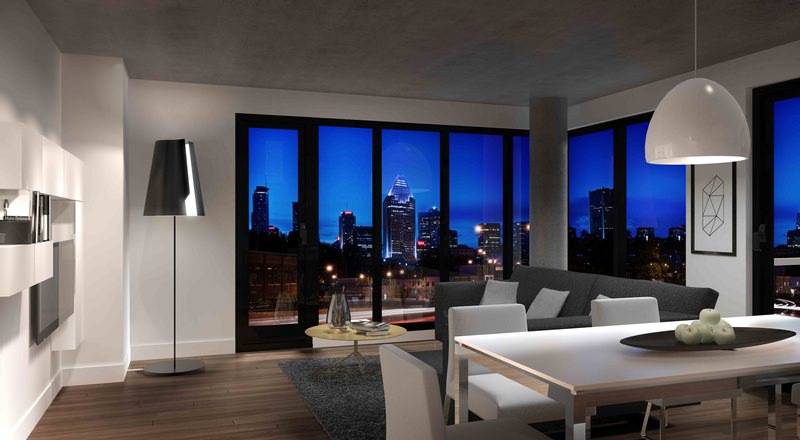 luxurious 1 bedroom Apartments for rent in Montreal at LHexagone - Photo 02 - RentQuebecApartments – L21370