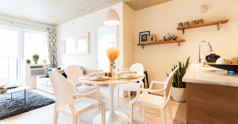 luxurious 1 bedroom Apartments for rent in Montreal at LHexagone - Photo 05 - RentQuebecApartments – L21370
