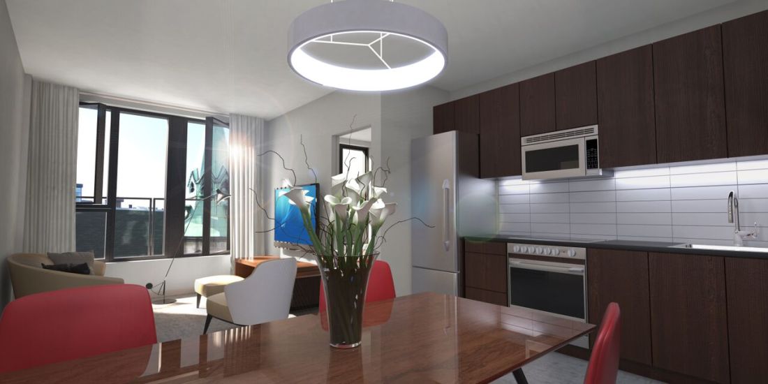 luxurious Studio / Bachelor Condos for rent in Montreal (Downtown) at 1255 de Bullion - Photo 10 - RentQuebecApartments – L119807