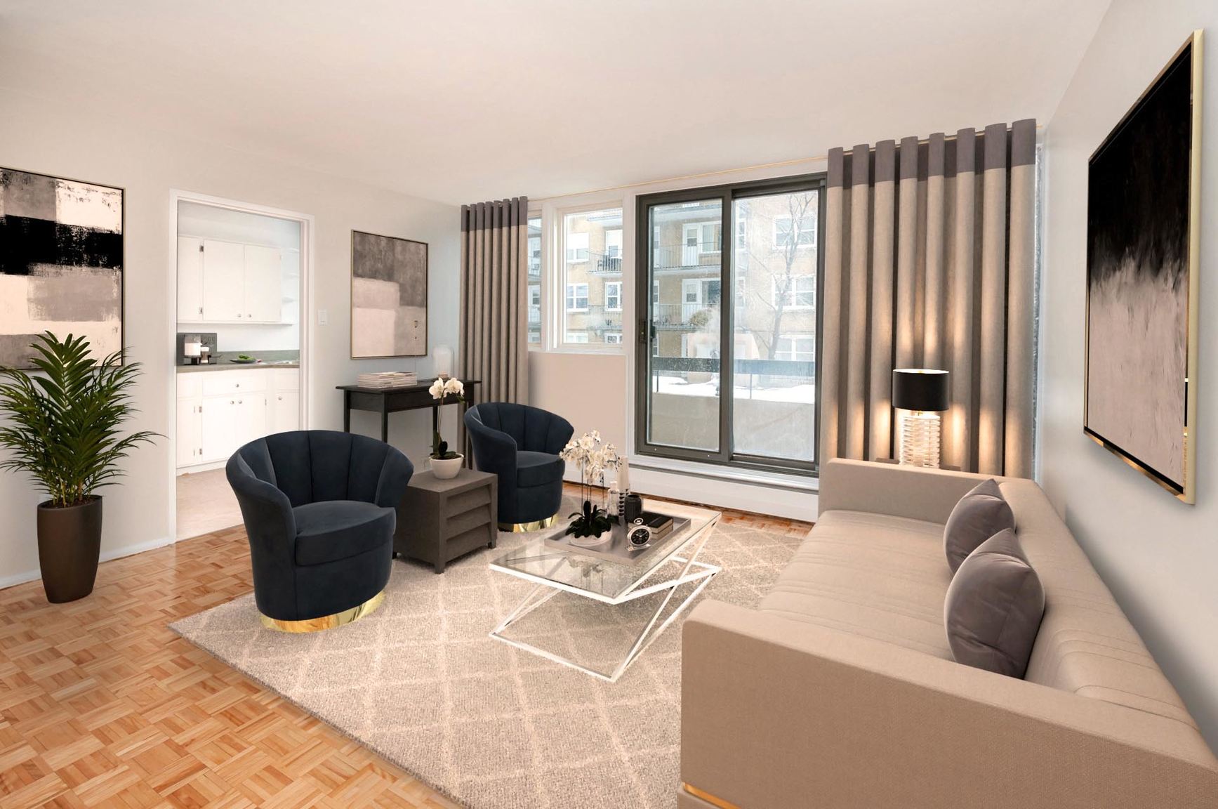 1 bedroom Apartments for rent in Quebec City at Place Samuel de Champlain - Photo 14 - RentQuebecApartments – L407129