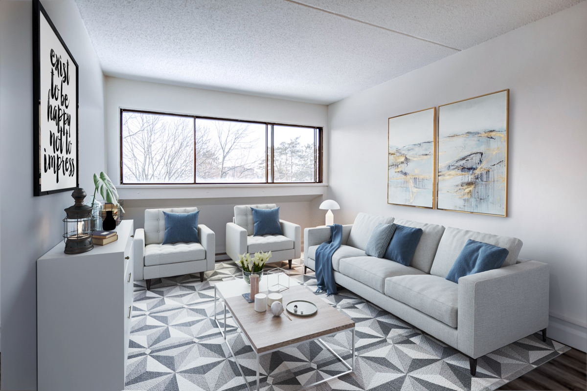 1 bedroom Apartments for rent in Quebec City at Les Jardins de Merici - Photo 01 - RentQuebecApartments – L407121